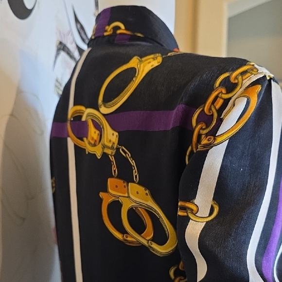 Zara Multicolor Abstract Print Shirt - Picture 6 of 10